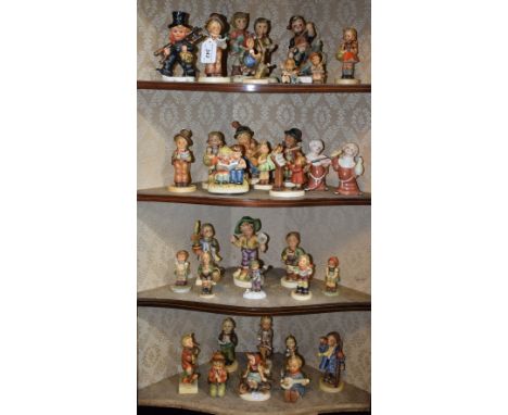 Geobel Hummel Figures - Little Cellist, Tree Trimming Time, Apple Tree Girl, Make A Wish, Peaceful Perch, etc; others