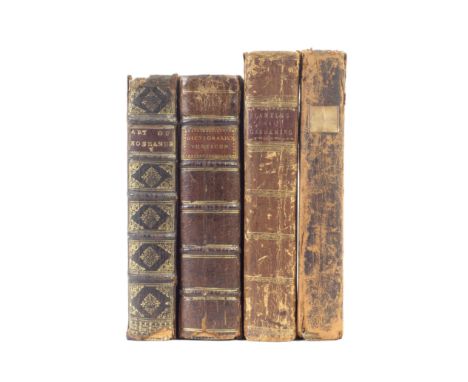 M[ORTIMER] (J[OHN])The Whole Art of Husbandry, FIRST EDITION,  contemporary calf, gilt panelled spine (defective at ends)[EST