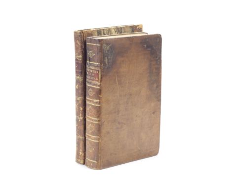 HILL (JOHN)The Gardener's New Kalendar, FIRST EDITION,  3 folding engraved plates, engraved illustrations, slight damp-staini