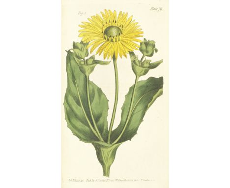 CURTIS (WILLIAM)Lectures on Botany as delivered in the Botanic Garden at Lambeth..., 3 vols.,  engraved portrait and 119 hand