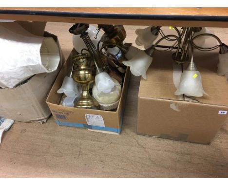 Quantity of light fittings