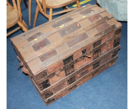 A domed top trunk
