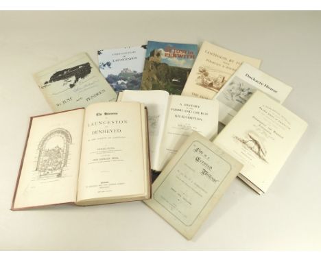 R. &amp; O.B. PETER. 'Histories of Launceston and Dunheved' With ALS. Contents complete, v. good. Front cover bottom edge sli
