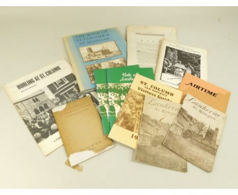 I. RABEY.'Hurling at St Columb' 1972; 'Airtime' 1985; 'The Book of St Columb & St Mawgan' (signed) 1979. A Bill relating to S