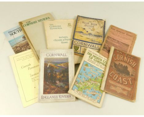 S. PASCOE. 'On the Cornish Coast'. Scarce early guidebook, 1878. Also, F.E. Longley, 'The Cornish Coast', V. scarce early gui