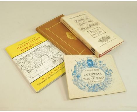 W. RAVENHILL. 'John Norden's Manuscript Maps of Cornwall' 1972. Graham F. (Norden J). A Topographical and Historical Descript