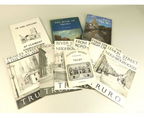 H.L. DOUCH. 'The Book of Truro' (signed) 1977. Truro Buildings Research Group 'Truro', 6 vols (1980s) &amp; 'In and around St