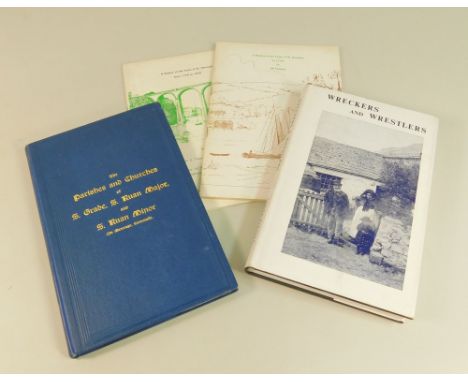 W. MAYNE. 'The Parishes and Churches of St Grade, St Ruan Major and St Ruan Minor'. Very scarce - only 22 copies printed. 190