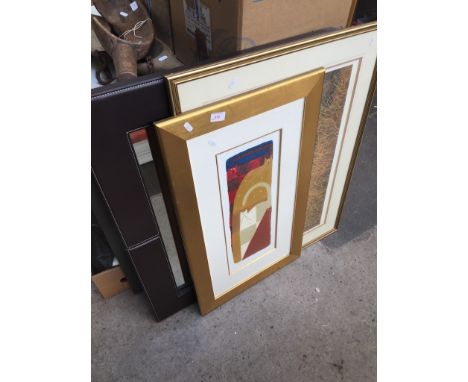 TWO PRINTS AND A MIRROR    T3
