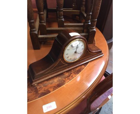 A KNIGHT AND GIBBINS LONDON MANTLE CLOCK
