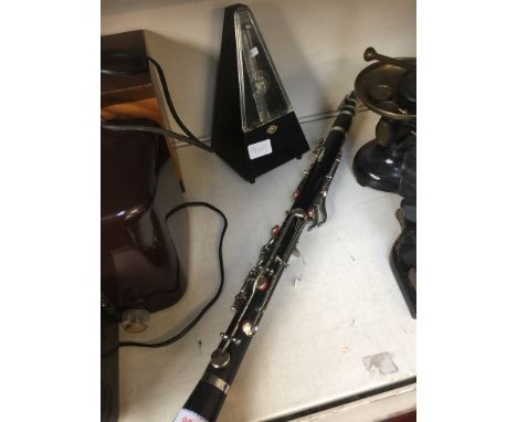 A CLARINET AND A METRONOME