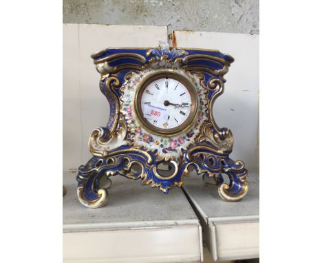 PORCELAIN CLOCK BASE