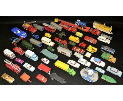 Model Cars - Dinky, Corgi, Lesney and others; Chiperfields Circus, James Bond Aston Martin DB5, gold, Evening News, Hovercraf