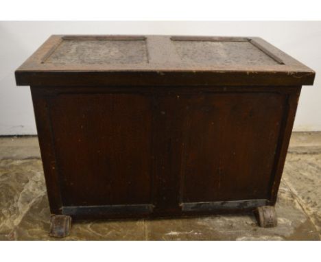 Pine panelled trunk