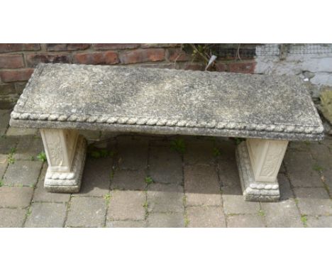Concrete bench