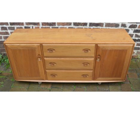 Ercol light elm Windsor sideboard