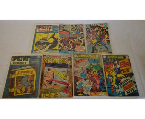 DC comics including More Fun Comics No 127, Orion of the New Gods May No 2, DC Special Superman No 1 1983, More Fun Comics No