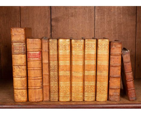British Law to include: Finch (Sir Henry) Law, Or a Discourse thereof, in Four Books, London: for H. Twyford, et al., 1678, f