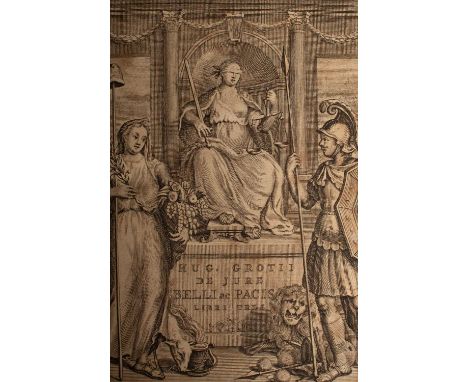 Classics: 18th century volumes to include: Grotius (Hugo) De Jure Belli ac Pacis Libri Tres, Amsterdam: Janssonio-Waesbergios
