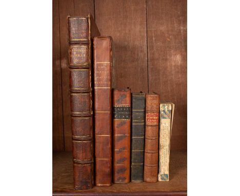 Law Trials to include: The Tryal of Dr. Henry Sacheverell, London: Jacob Tonson, 1710, 8vo, panelled calf, red morocco title 
