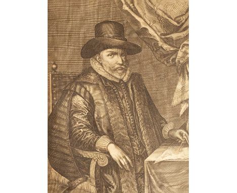 Speed (John) The Historie of Great Britaine, London: George Humble, 1632, first edition, contemporary full panelled calf, por