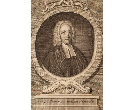 Middleton (Conyers) The Miscellaneous Works, London: for Richard Manby and H. S. Cox, 1752, four volumes, 4to, full calf, boo