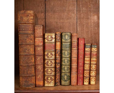 Classical Works - 18th century volumes to include: Longi Pastoralium de Daphnide et Chloe Libri Quatuor, Paris: Guill. de Bur