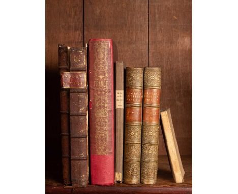 Travel to include: Grattan (Thomas Colley) Civilized America, London: Bradbury and Evans, 1859, 2 vols, 8vo, full calf gilt, 