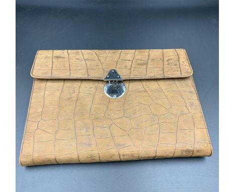 A Vintage letter writing folder