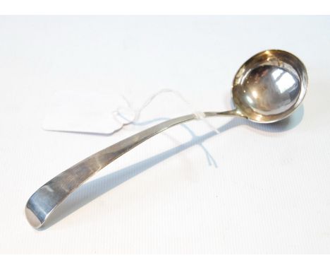 Silver toddy ladle by W Mill, Montrose. 