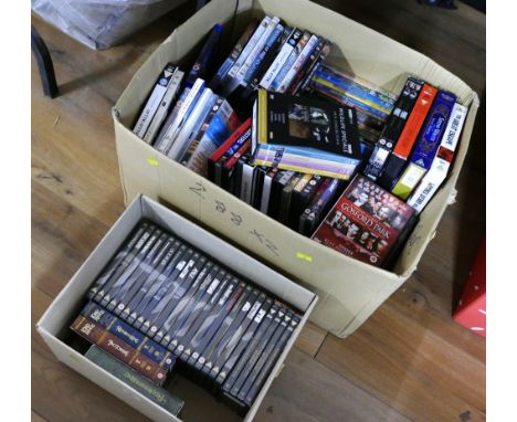 Large collection of DVD's including James Bond set 