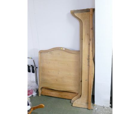 Solid wood child's cot style bed frame 