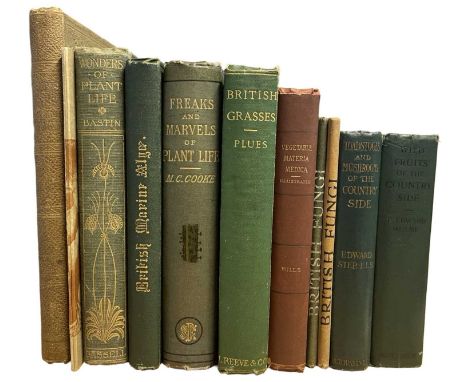 MISCELLANEOUS FLORA: 11 Titles: ANNE PRATT: THE BRITISH GRASSES AND SEDGES, London, Society for Promoting Christian Knowledge