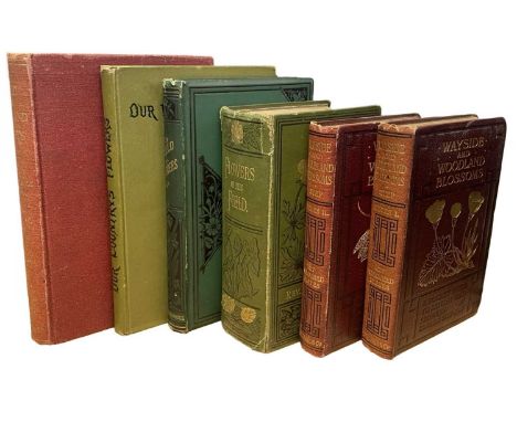 WILD FLOWERS: 6 Titles: W S FURNEAUX: FIELD AND WOODLAND PLANTS, London, Longmans, Green and Co, 1909; W J GORDON: OUR COUNTR