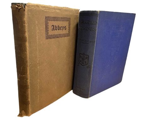 ECCLESIASTICAL ARCHITECTURAL INTEREST: 2 titles: DOM BEDE CAMM: FORGOTTEN SHRINES, London, Macdonald and Evans, c1910, togeth
