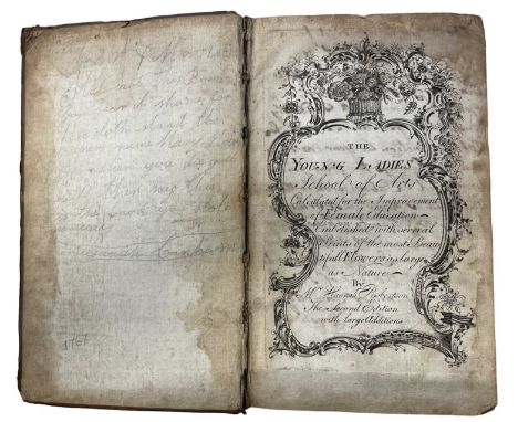 HANNAH ROBERTSON: THE YOUNG LADIES SCHOOL OF ARTS CONTAINING A GREAT VARIETY OF PRACTICAL RECEIPTS, Edinburgh, Wal. Ruddiman 
