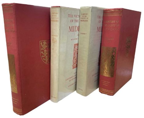 WILLIAM PAGE (Ed): A HISTORY OF LONDON, Volume I, London, Constable and Company, together with A HISTORY OF MIDDLESEX, Volume