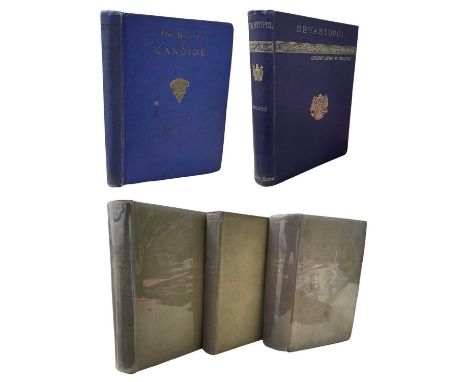 MIXED LITERATURE: 5 titles: M DE VOLTAIRE (translated) by Webster Murray: THE HISTORY OF CANDIDE OR ALL FOR THE BEST, London,