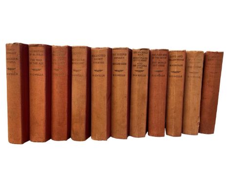 H G WELLS: 11 Titles: LOVE AND MR LEWISHAM / MARRIAGE; THE WIFE OF SIR ISAAC HARMAN / THE DREAM; JOAN AND PETER / THE COUNTRY