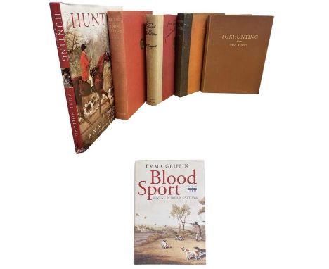 HUNTING AND COUNTRY SPORTS: 6 Titles: FOXHUNTING FROM THE TIMES, London, The Times Office, 1933; COLONEL COOK: OBSERVATIONS O