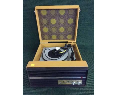 A mid 20th century Dansette Capri table top record player