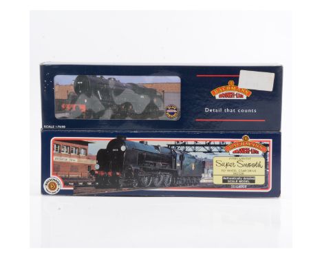 Bachmann OO gauge model railway locomotives, two including 32-253 WD 2-8-0 Austerity 90312 BR black E/Emblem; 31-401 Lord Nel
