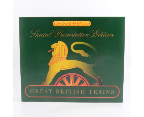 Hornby OO gauge model railways locomotive limited edition set R2082 School Train Pack BR 4-4-0 class V 'Wellington', with thr
