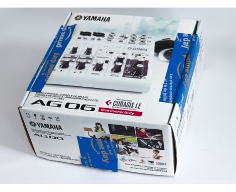 This is an MIXING CONSOLE made in JAPAN by YAMAHA. Comes complete and unused in original packaging.