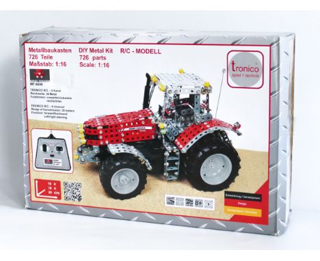 This is a TRACTOR radio controlled model kit made in GERMANY by TRONICO. Comes complete and unused in original packaging.