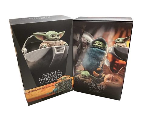 Star Wars Hot Toys 1/6th Scale action figure 'The Mandalorian' Grogu, boxed, TMS043.