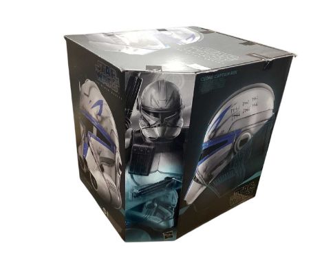 Hasbro Star Wars Black Series Clone Captain Rex Helmet, boxed (1)Appears in good order, see additional images