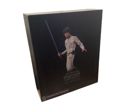 Sideshow Star Wars 1/4th Scale premium format limited edition 126/1000 Luke Skywalker, constructed with box (1)