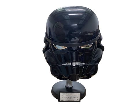 Master Replicas Star Wars 2007 Collectors Society Exclusive Limited Edition Shadow Storm Trooper Helmet, boxed with certifica