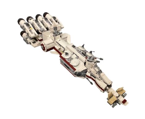 Lego Star Wars Tantive IV constructed with instructions No.75244 (1)